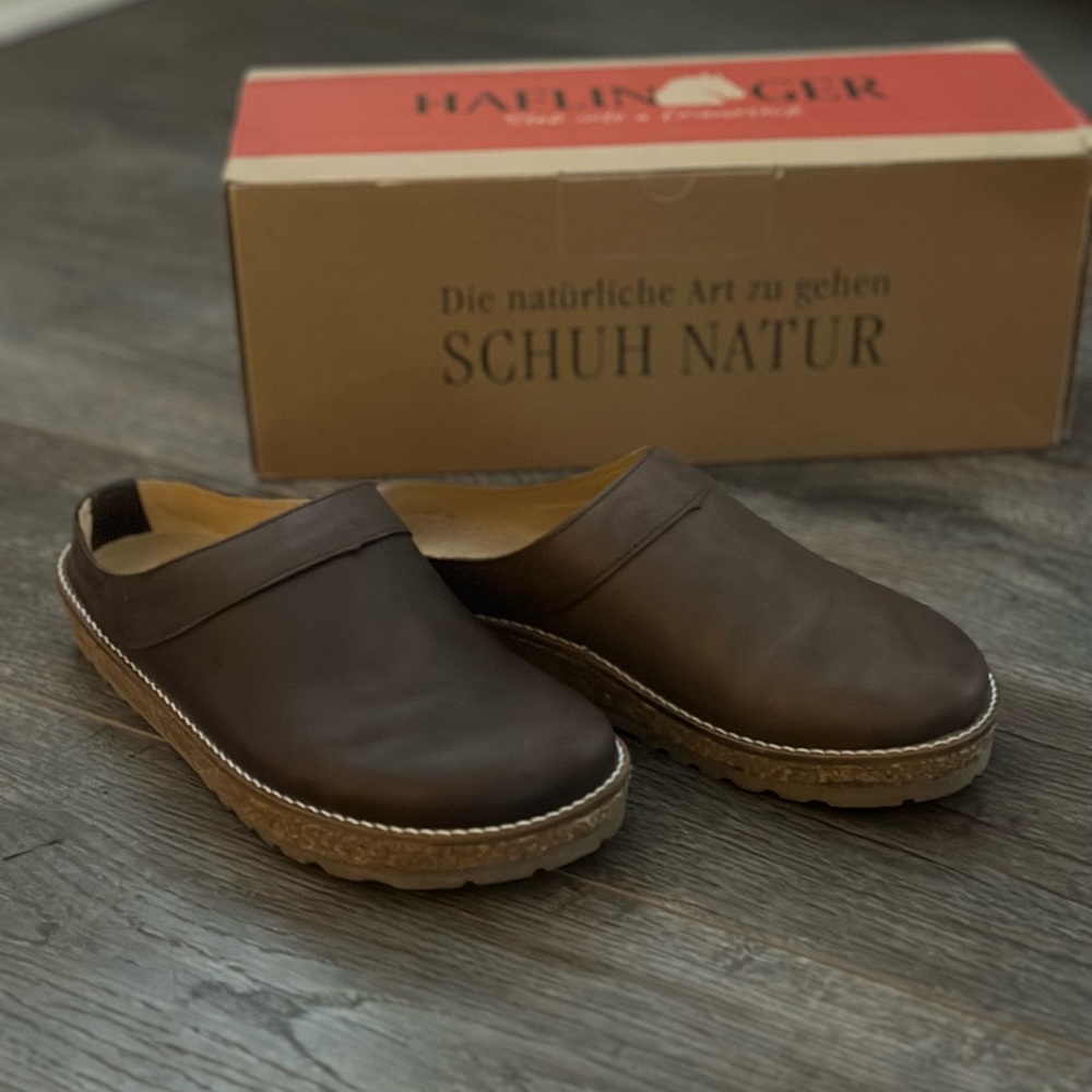 German Wool leather Loafers Clog Uggs Slippers